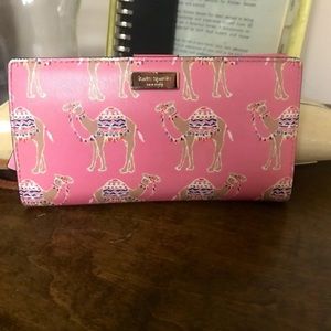 FLASH 🤩🤩sale Kate Spade Camel Wallet